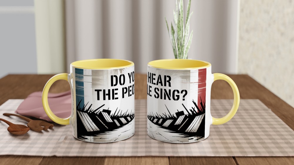 Les Miserables Mug | Do You Hear the People Sing Quote | Musical Theatre Gift | West End Theatre Lover Present — view 8
