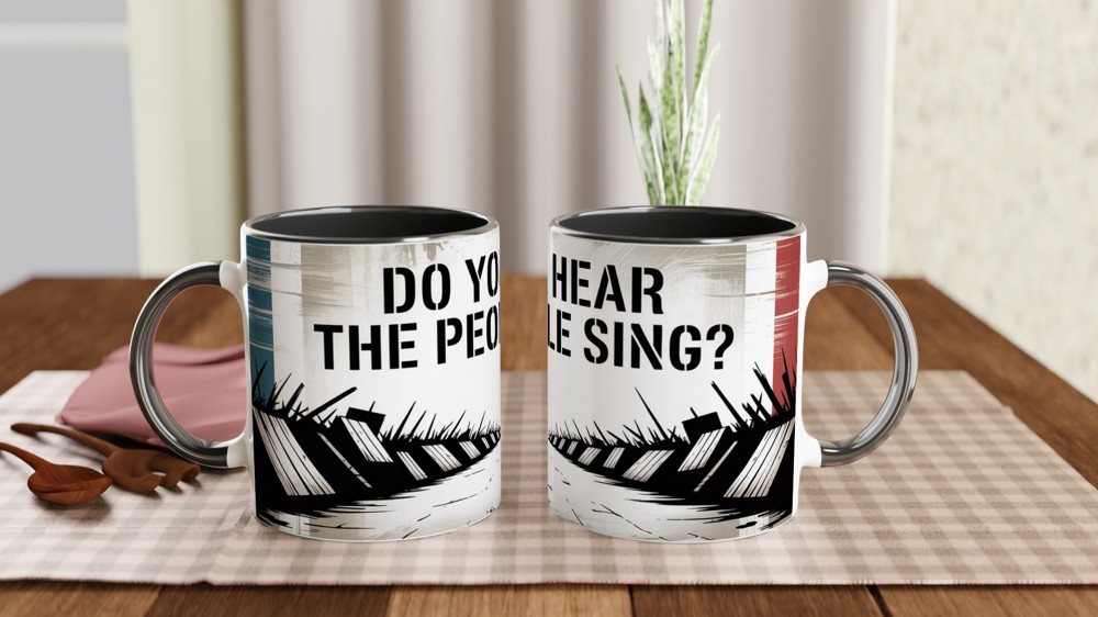 Les Miserables Mug | Do You Hear the People Sing Quote | Musical Theatre Gift | West End Theatre Lover Present — view 9