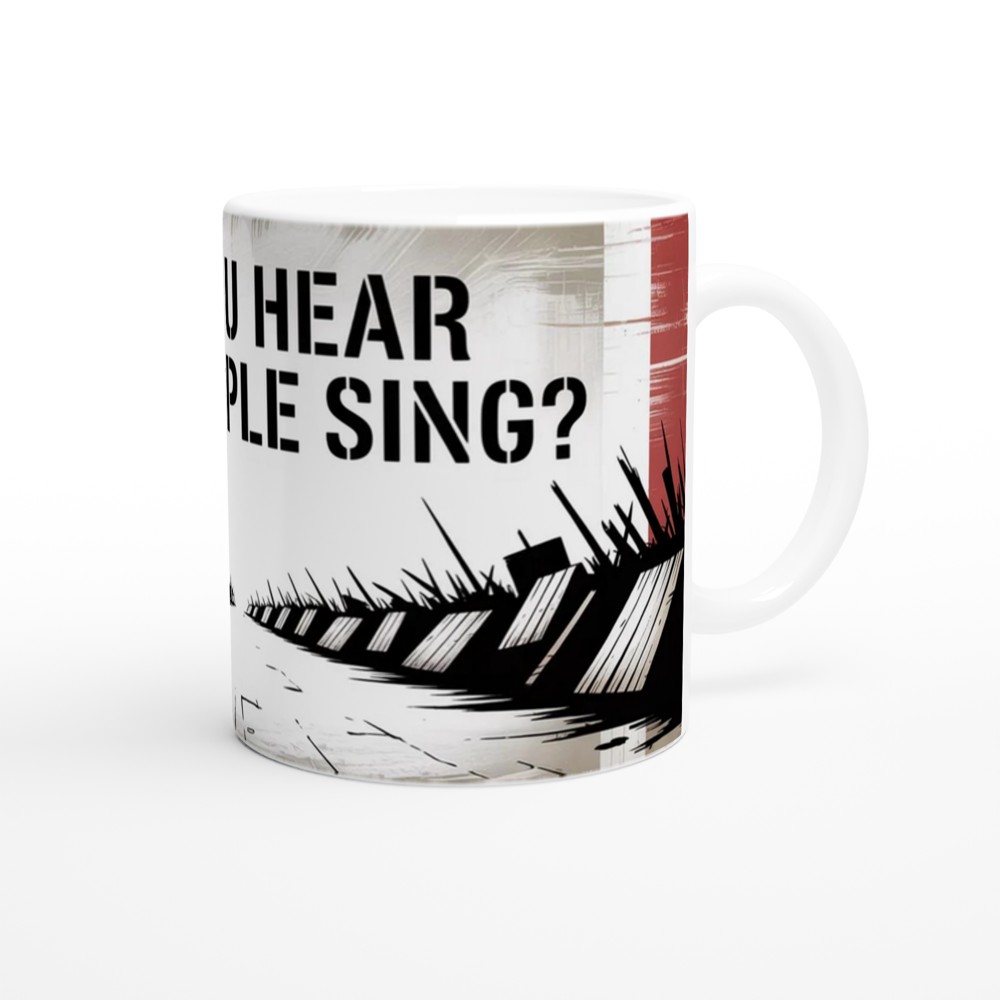 Les Miserables Mug | Do You Hear the People Sing Quote | Musical Theatre Gift | West End Theatre Lover Present — view 12