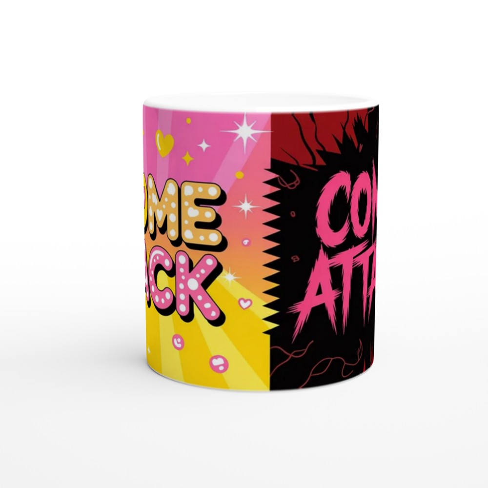 K-Pop Comeback Mug | Comeback Come-Attack Design | Gift for K-Pop Fans | Music Lover Present — view 11