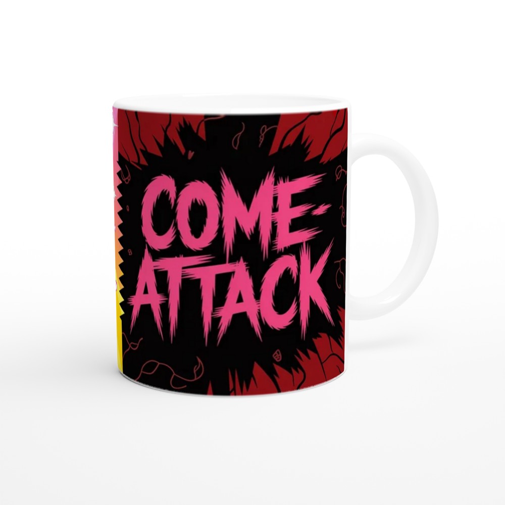 K-Pop Comeback Mug | Comeback Come-Attack Design | Gift for K-Pop Fans | Music Lover Present — view 12