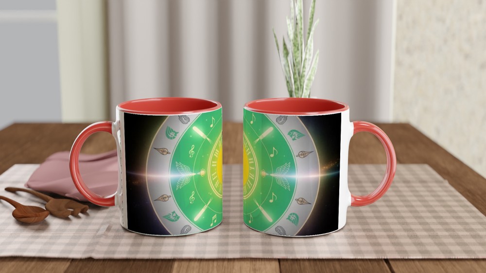 Mystical Music Mandala Cosmic Sun Design — view 7
