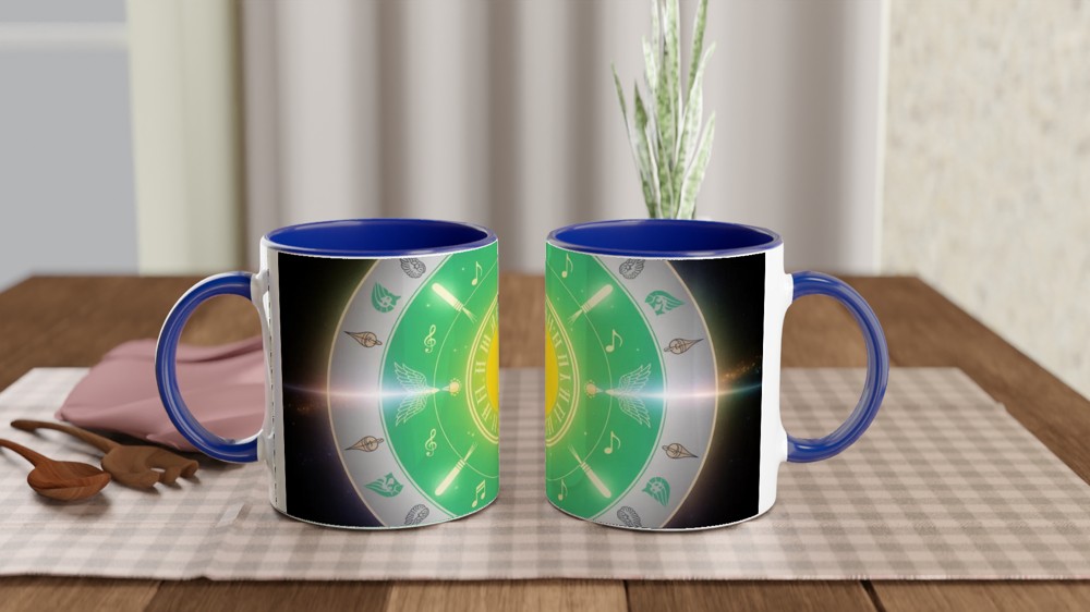 Mystical Music Mandala Cosmic Sun Design — view 4