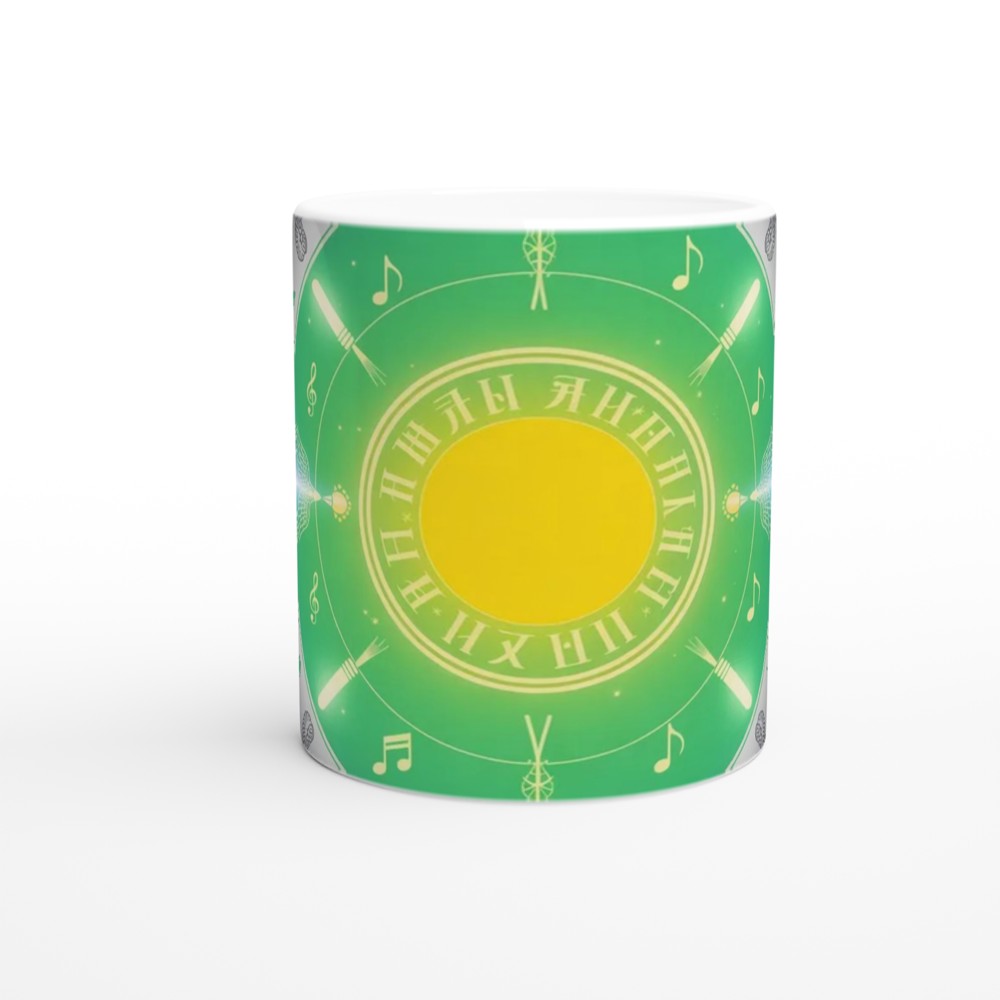 Mystical Music Mandala Cosmic Sun Design — view 11