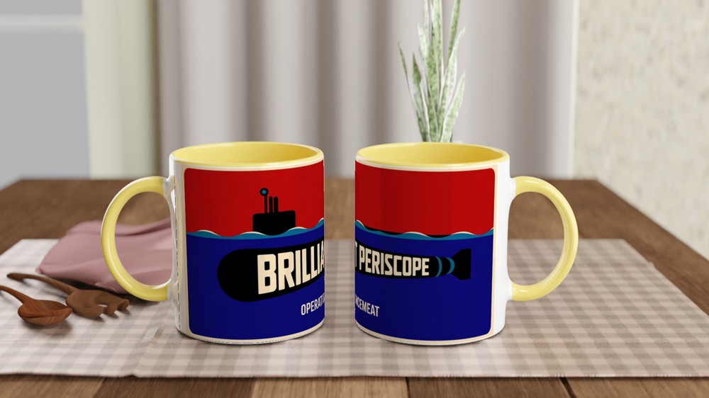 Operation Mincemeat Mug | Brilliant Periscope Design | Musical Theatre Gift | West End Theatre Fan Present — view 8