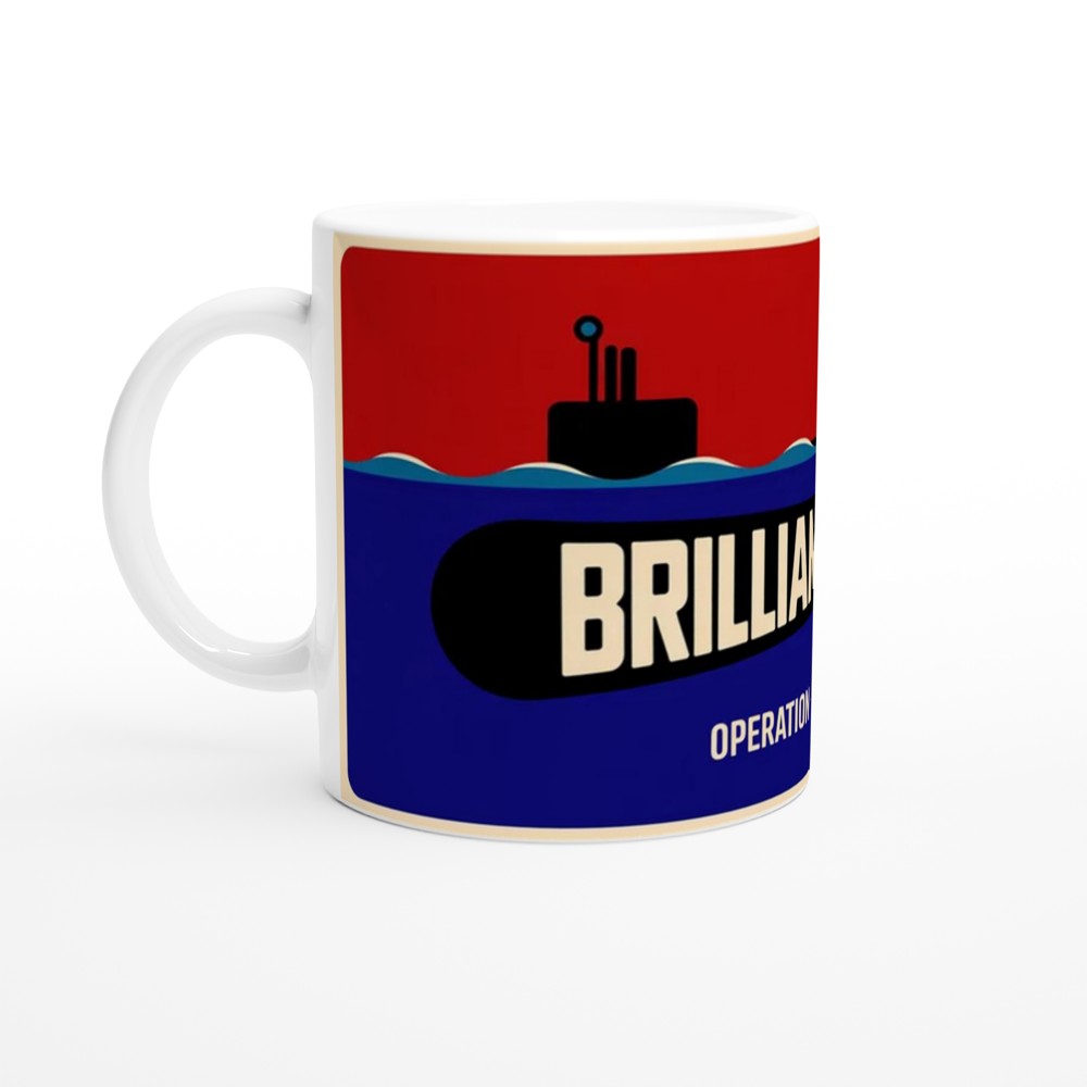 Operation Mincemeat Mug | Brilliant Periscope Design | Musical Theatre Gift | West End Theatre Fan Present — view 10