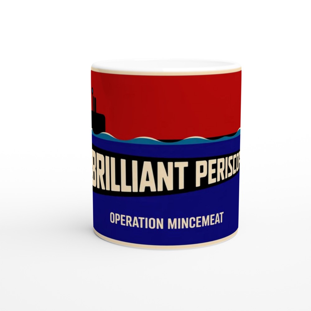 Operation Mincemeat Mug | Brilliant Periscope Design | Musical Theatre Gift | West End Theatre Fan Present — view 11