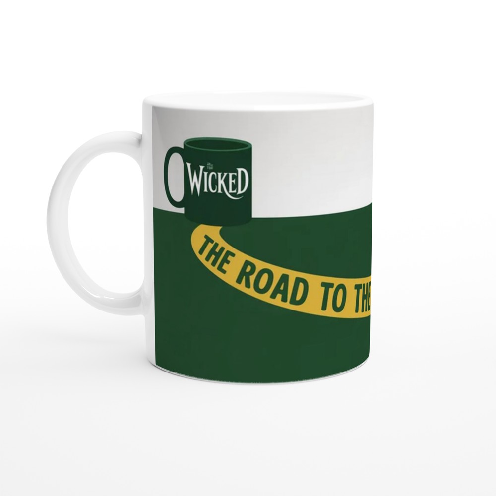 Wicked Musical Mug | The Road To The Emerald City Gift | Musical Theatre Mug | Gift for Theatre Lover, Best Friend — view 10