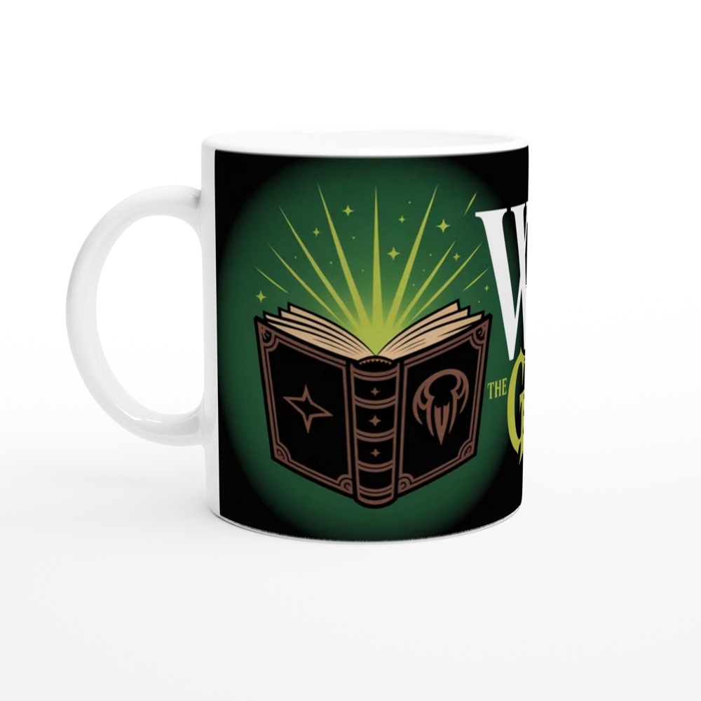 Wicked Grimmerie Mug | Musical Theatre Gift | Spellbook Illustration Cup | Present for Theatre Lovers — view 10