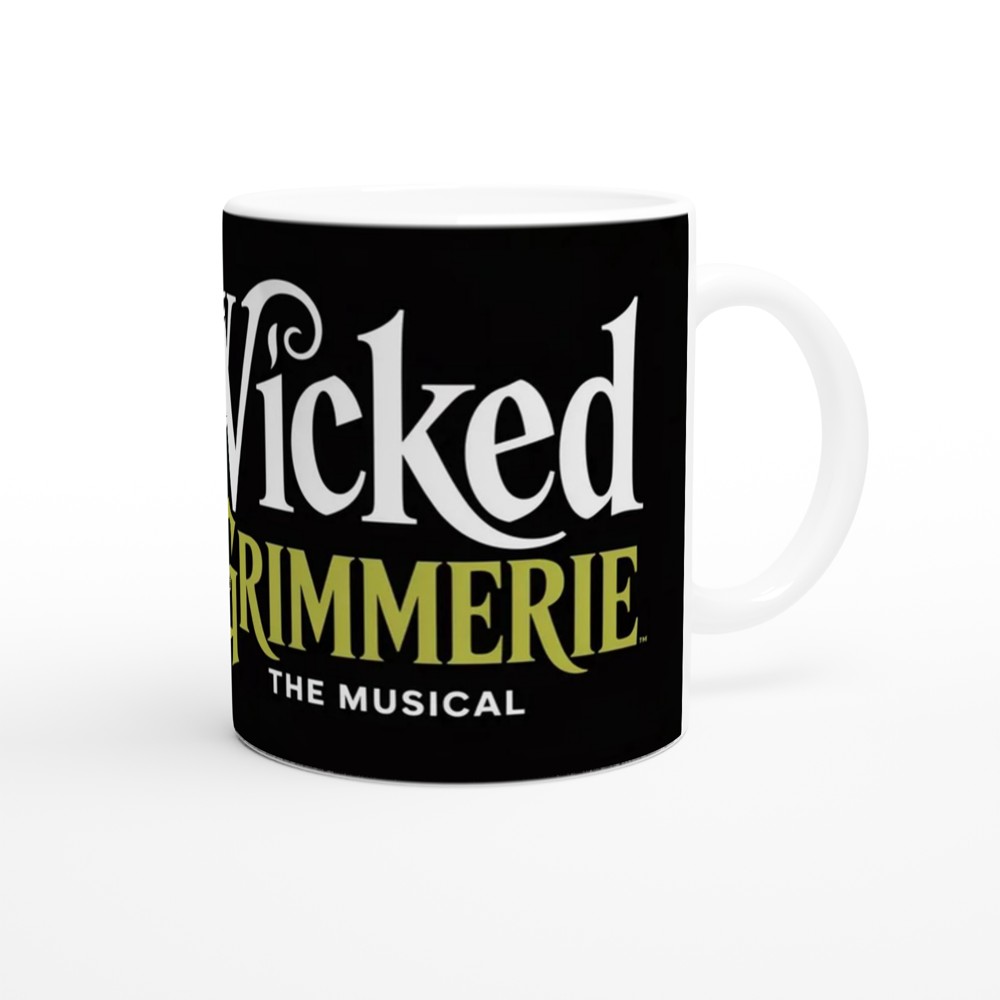 Wicked Grimmerie Mug | Musical Theatre Gift | Spellbook Illustration Cup | Present for Theatre Lovers — view 12