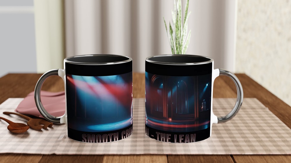 Smooth Criminal Mug | MJ Musical Theatre Gift | The Lean Stage Design Ceramic Coffee Cup — view 9