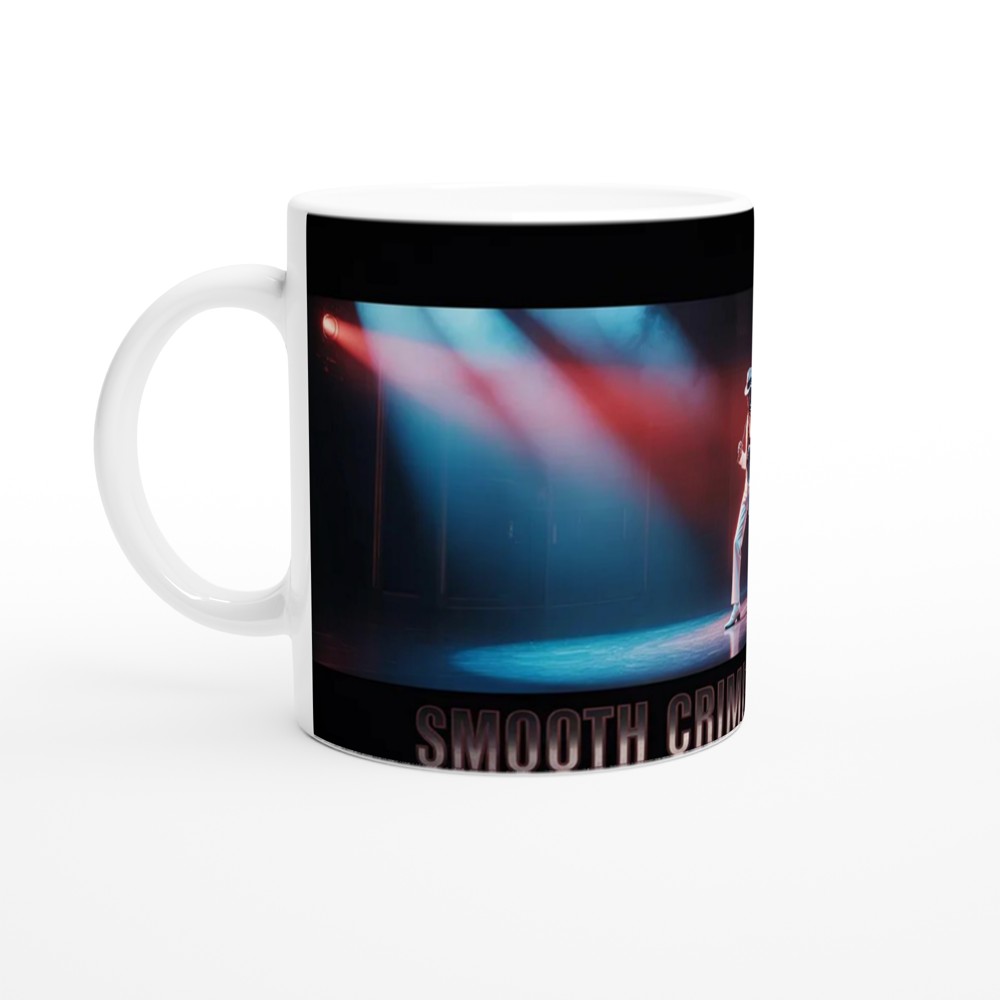Smooth Criminal Mug | MJ Musical Theatre Gift | The Lean Stage Design Ceramic Coffee Cup — view 10