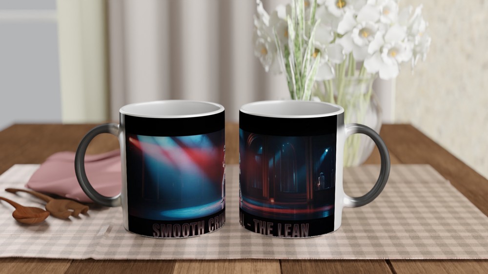 Smooth Criminal Mug | MJ Musical Theatre Gift | The Lean Stage Design Ceramic Coffee Cup — view 3