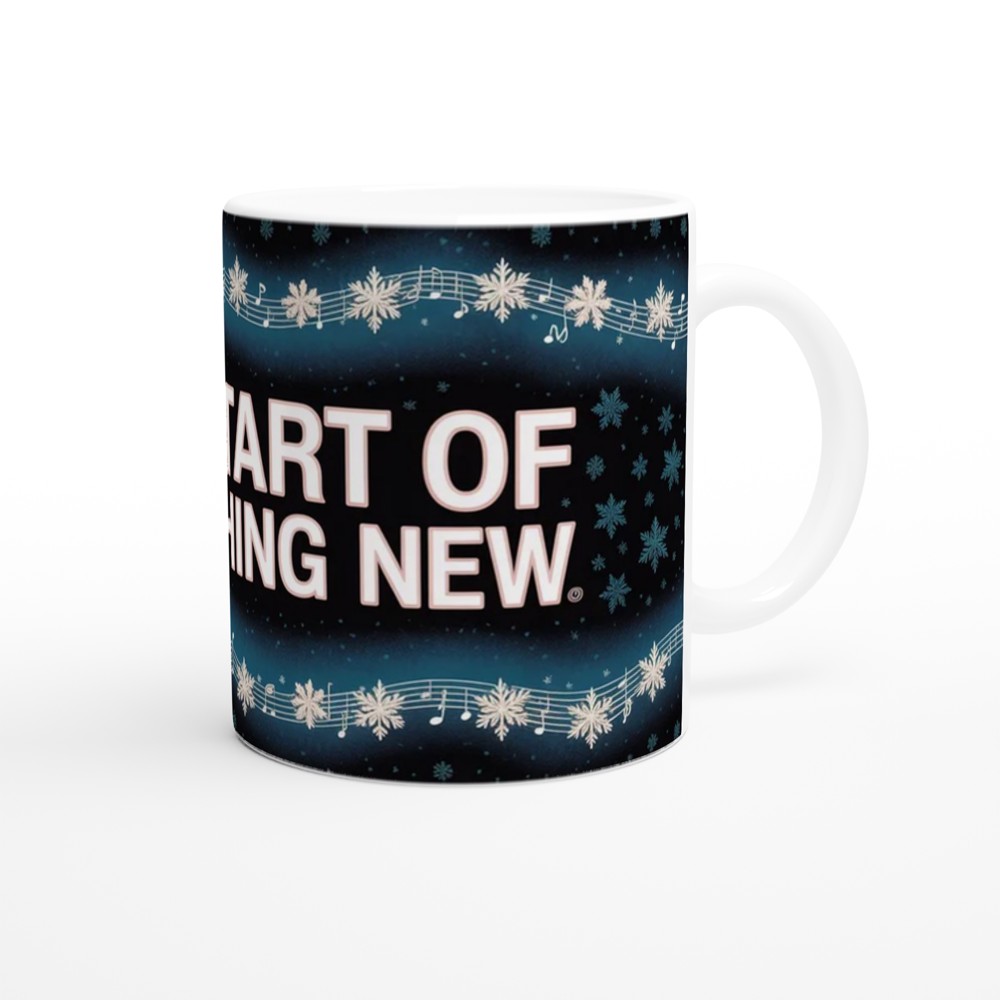 High School Musical Mug | The Start of Something New Quote | Musical Theatre Gift | New Job and Valentine's Present — view 12