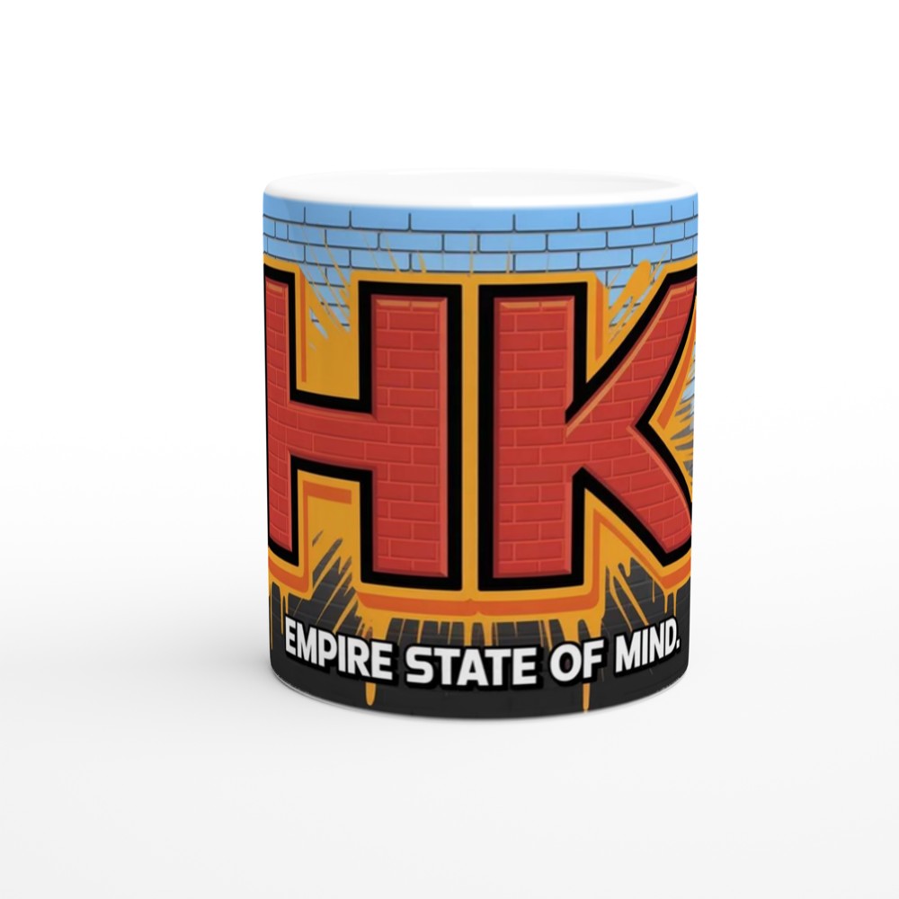 Empire State of Mind Mug | Hell's Kitchen Musical Gift | New York City Music Lover Present | Cool Graffiti Mug for Him — view 11