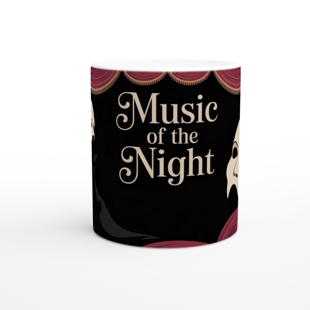 Phantom of the Opera Mug | Music of the Night Quote | Musical Theatre Gift | Gothic West End Present for Her or Him — view 11