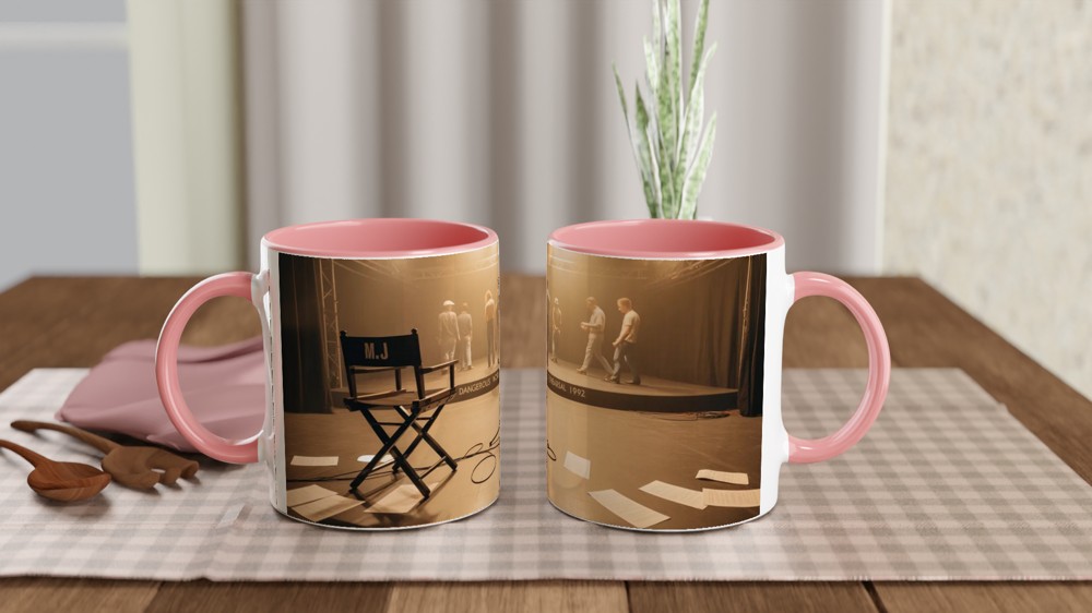 Michael Jackson Mug | Dangerous Tour Rehearsal Gift | 1992 Music Legend Present | For Him and Her — view 6