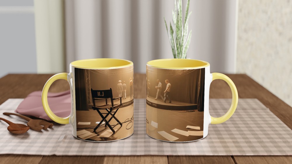 Michael Jackson Mug | Dangerous Tour Rehearsal Gift | 1992 Music Legend Present | For Him and Her — view 8