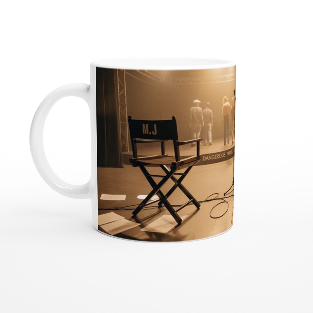 Michael Jackson Mug | Dangerous Tour Rehearsal Gift | 1992 Music Legend Present | For Him and Her — view 10