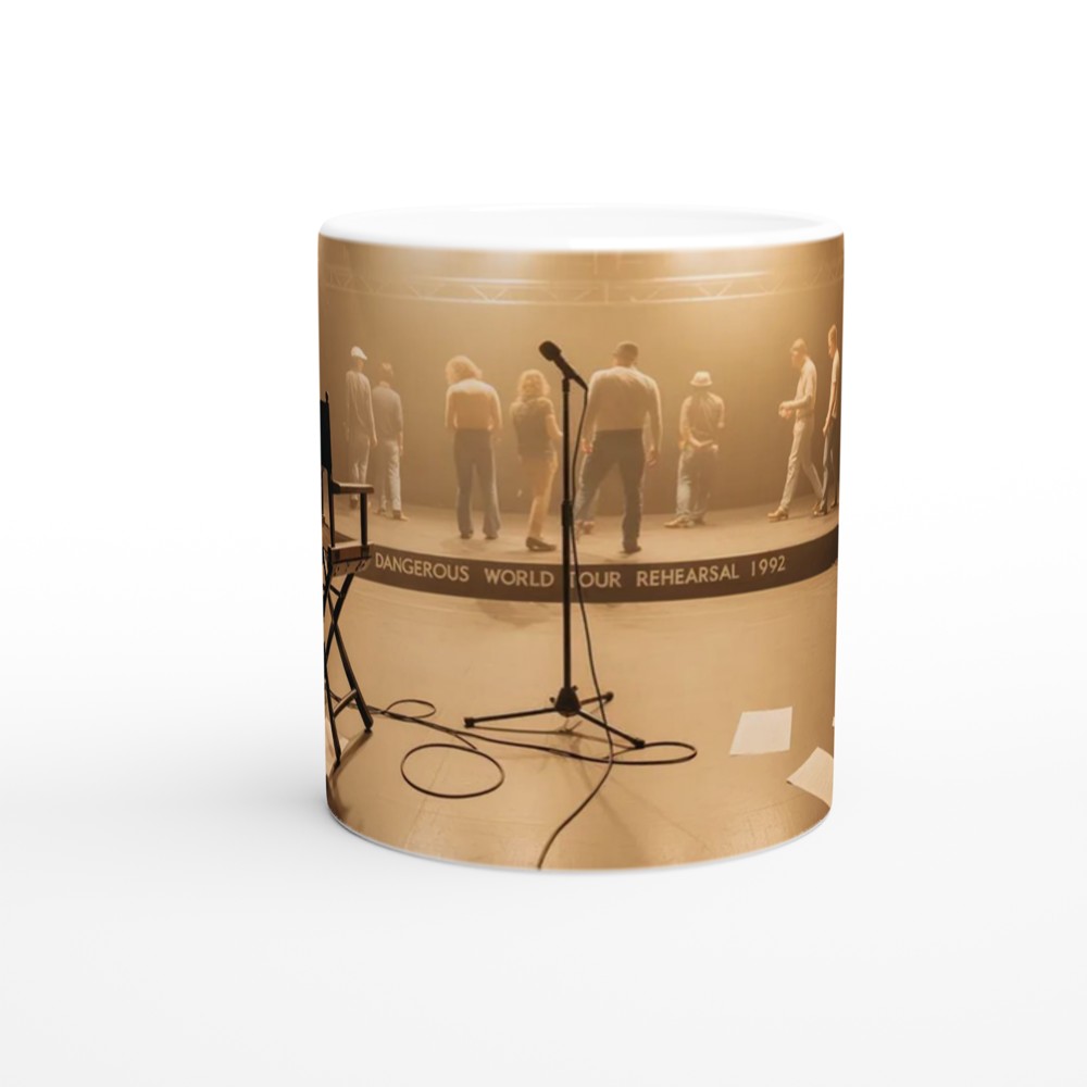 Michael Jackson Mug | Dangerous Tour Rehearsal Gift | 1992 Music Legend Present | For Him and Her — view 11