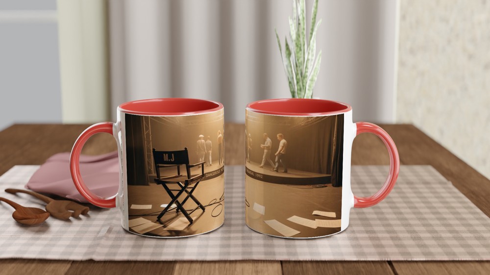 Michael Jackson Mug | Dangerous Tour Rehearsal Gift | 1992 Music Legend Present | For Him and Her — view 7