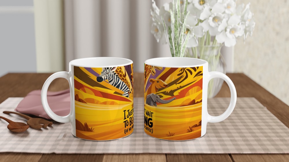 Lion Cub King of Morning Coffee Mug
