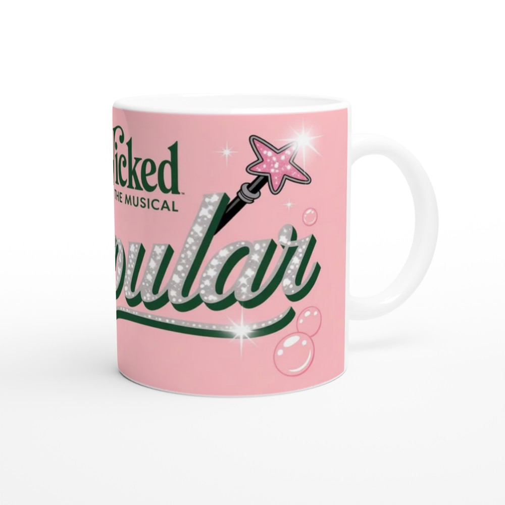 Wicked The Musical Popular Glitter Design Mug — view 12