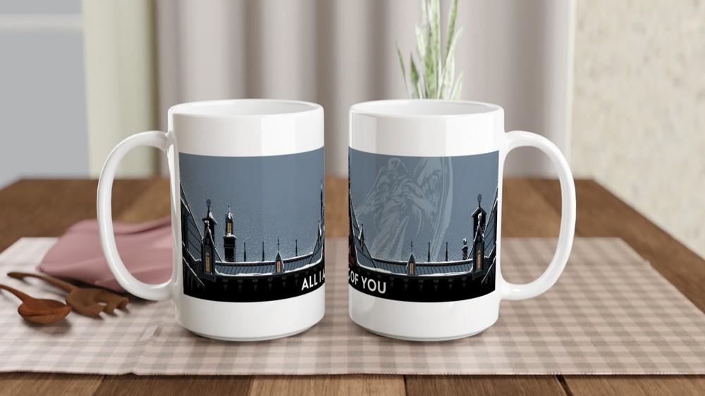 Phantom of the Opera Mug | 'All I Ask of You' Quote | Musical Theatre Gift | Romantic Theatre Lover Present — view 2