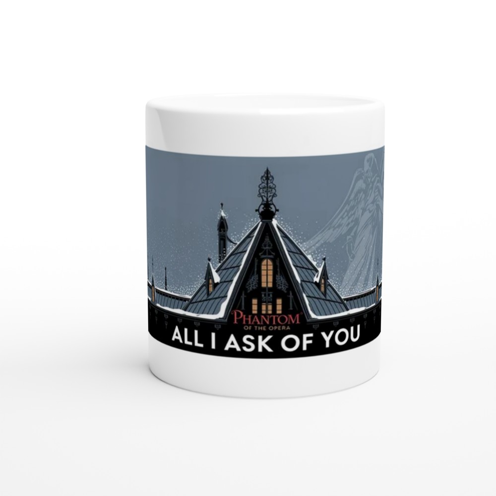 Phantom of the Opera Mug | 'All I Ask of You' Quote | Musical Theatre Gift | Romantic Theatre Lover Present — view 11