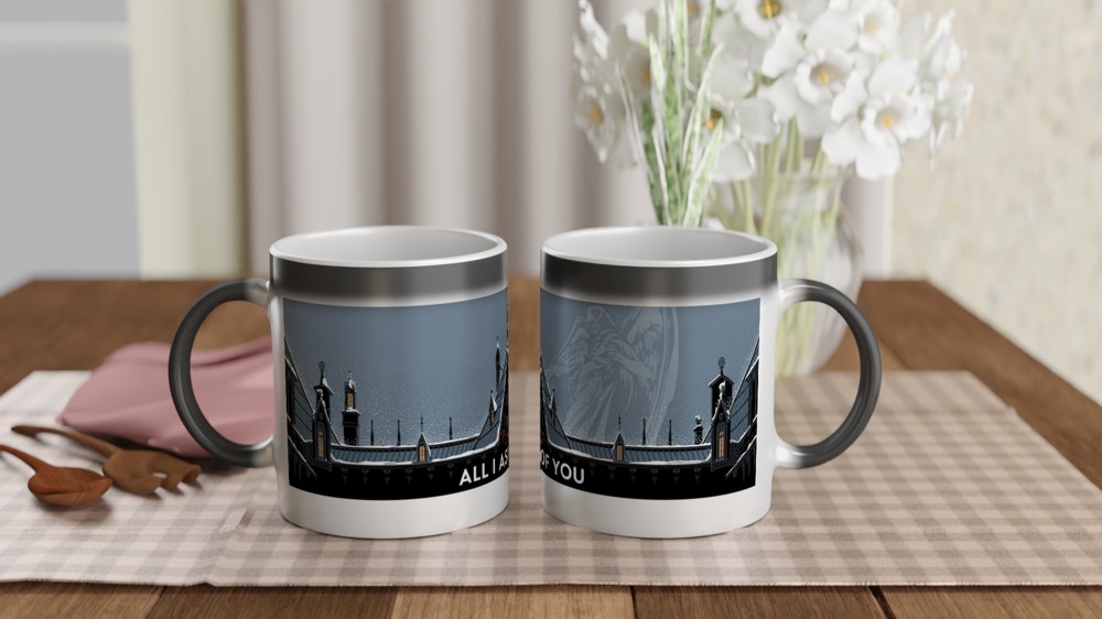 Phantom of the Opera Mug | 'All I Ask of You' Quote | Musical Theatre Gift | Romantic Theatre Lover Present — view 3