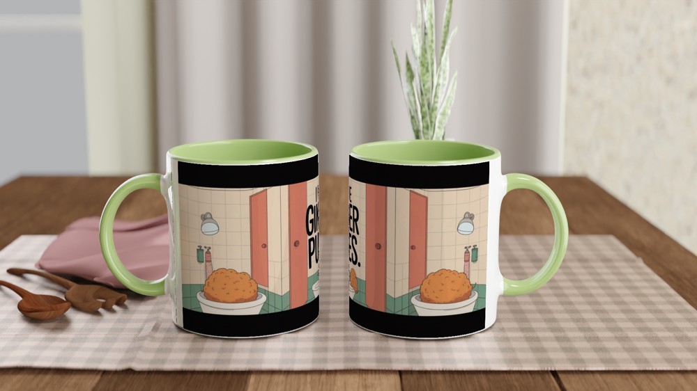 I Have Ginger Pubes Funny Bathroom Mug — view 5