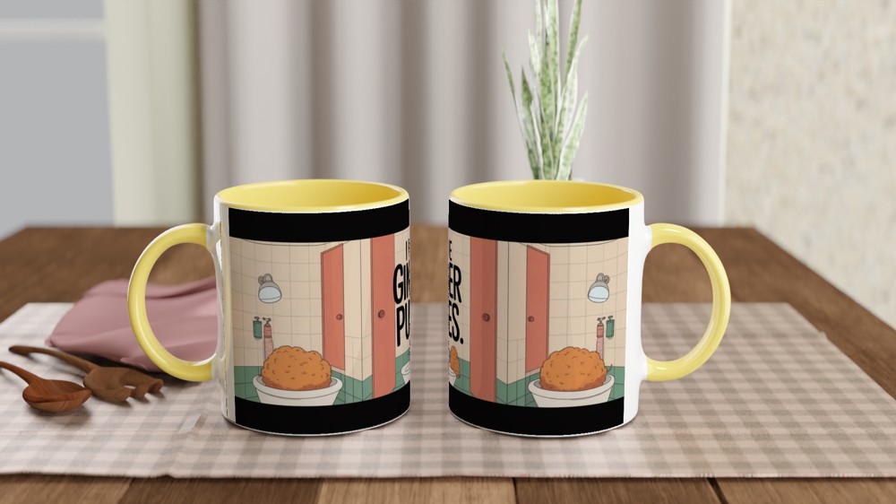 I Have Ginger Pubes Funny Bathroom Mug — view 8
