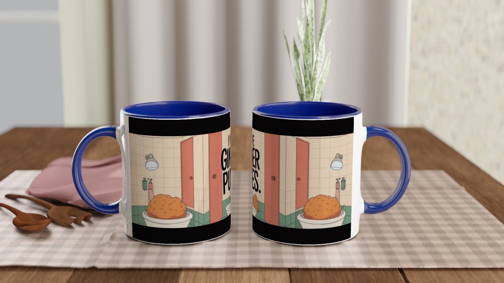 I Have Ginger Pubes Funny Bathroom Mug — view 4