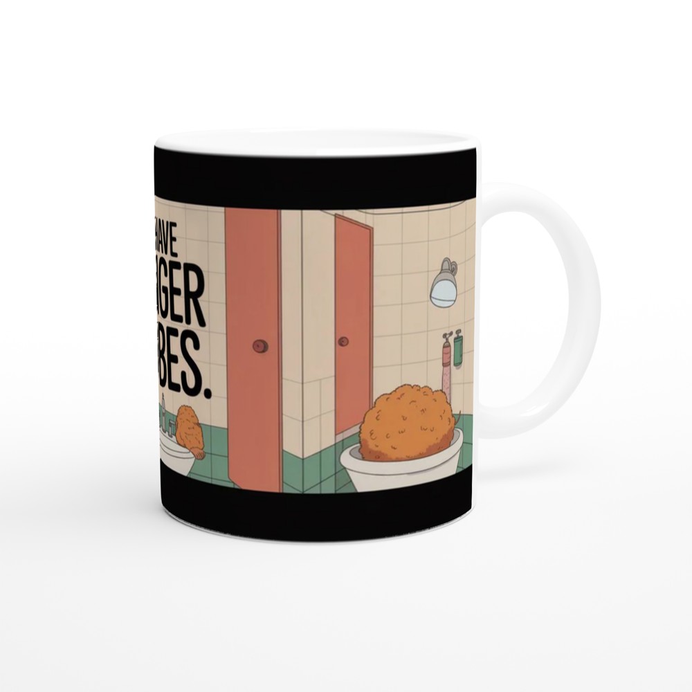 I Have Ginger Pubes Funny Bathroom Mug — view 12