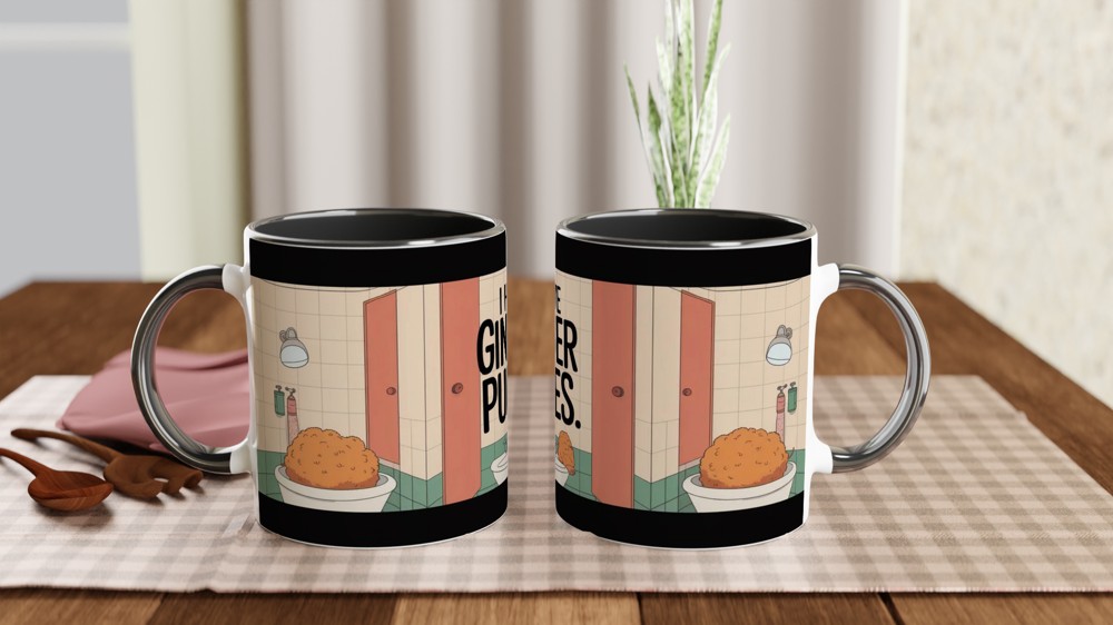 I Have Ginger Pubes Funny Bathroom Mug — view 9