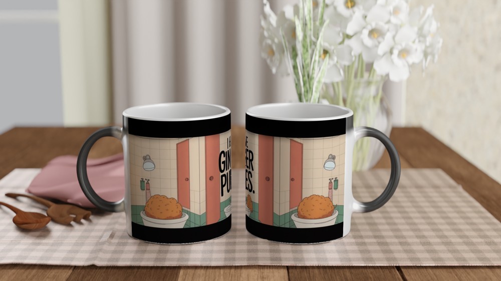 I Have Ginger Pubes Funny Bathroom Mug — view 3