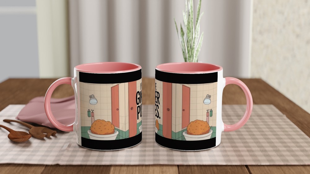 I Have Ginger Pubes Funny Bathroom Mug — view 6
