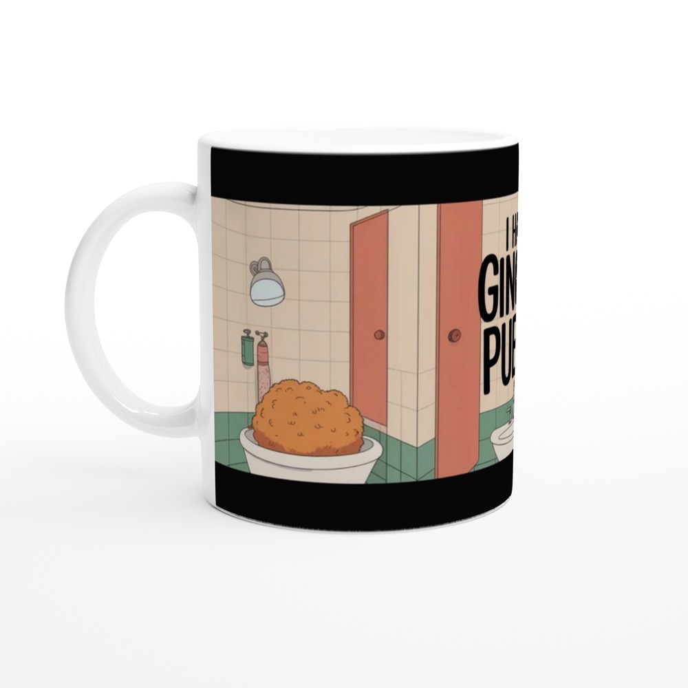 I Have Ginger Pubes Funny Bathroom Mug — view 10