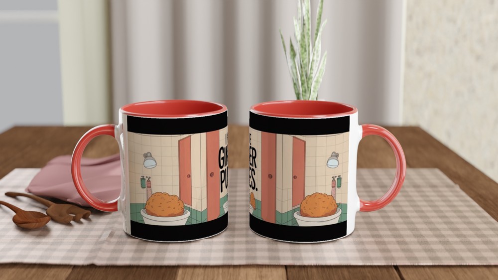 I Have Ginger Pubes Funny Bathroom Mug — view 7
