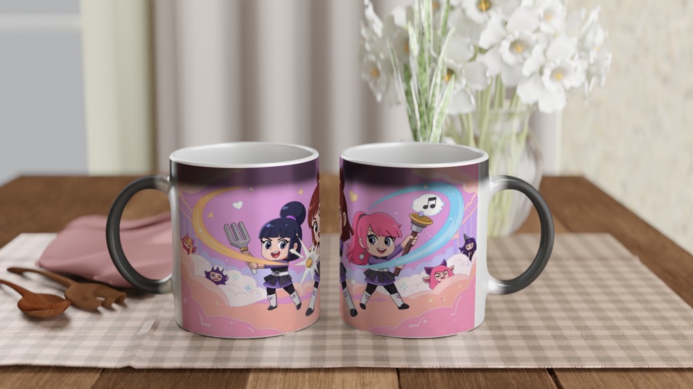 Chibi Magical Girls Squad Action Pose — view 3