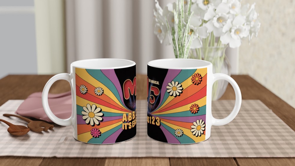 MJ5 The Musical Retro Design Mug