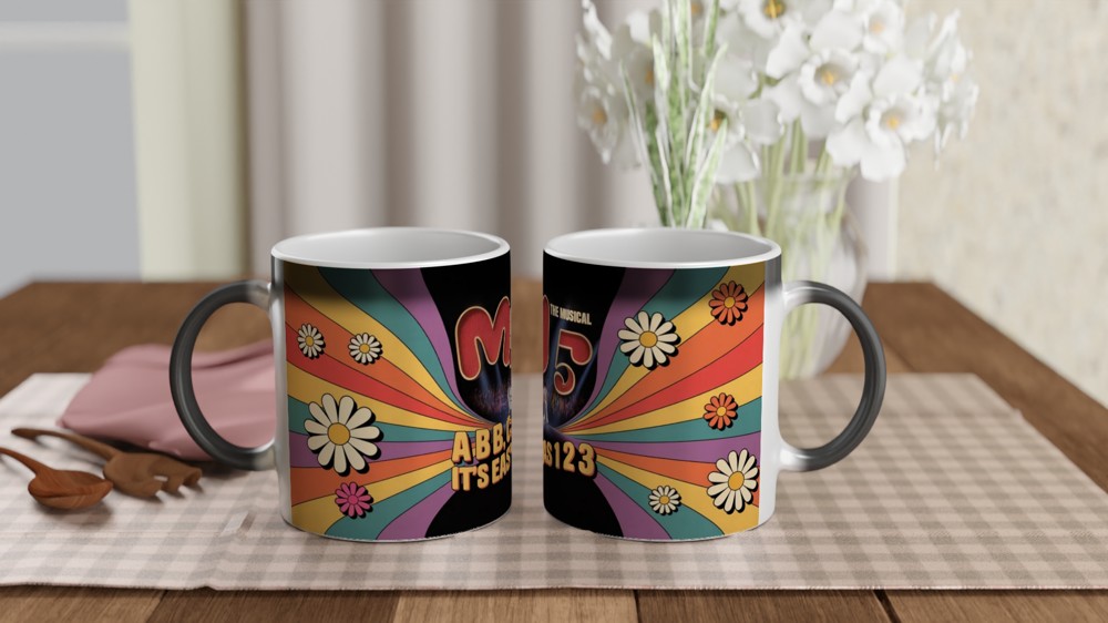 MJ5 The Musical Retro Design Mug — view 3