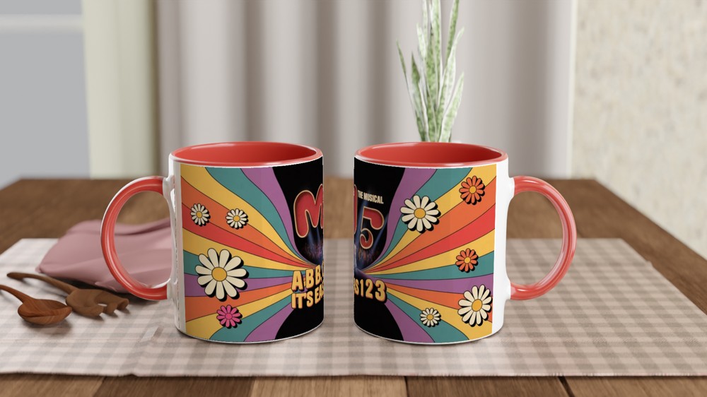 MJ5 The Musical Retro Design Mug — view 7
