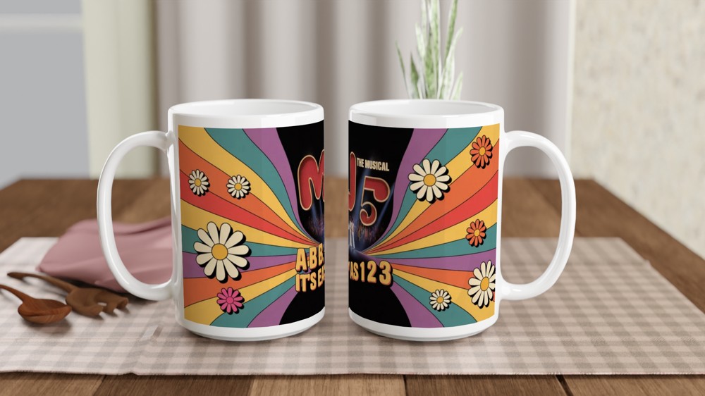 MJ5 The Musical Retro Design Mug — view 2