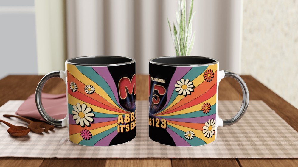 MJ5 The Musical Retro Design Mug — view 9