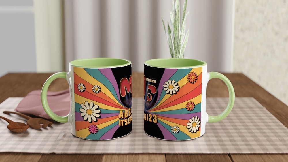MJ5 The Musical Retro Design Mug — view 5