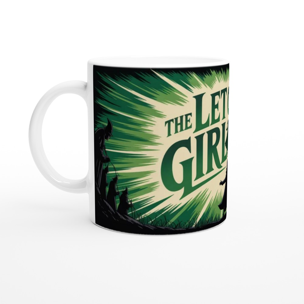 Let The Green Girl Go - Witch Silhouette Design — view 10