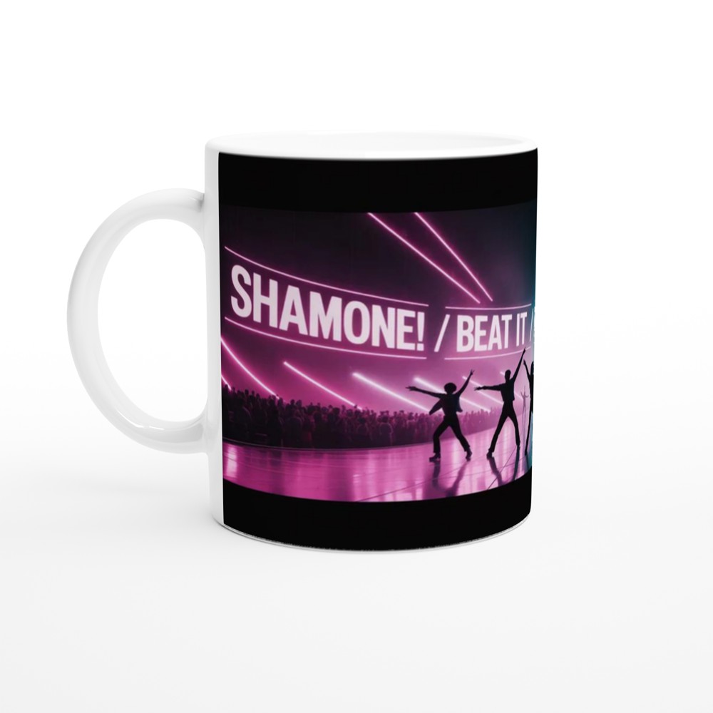 Shamone Beat It Billie Jean Thriller Neon Dance Mug — view 10