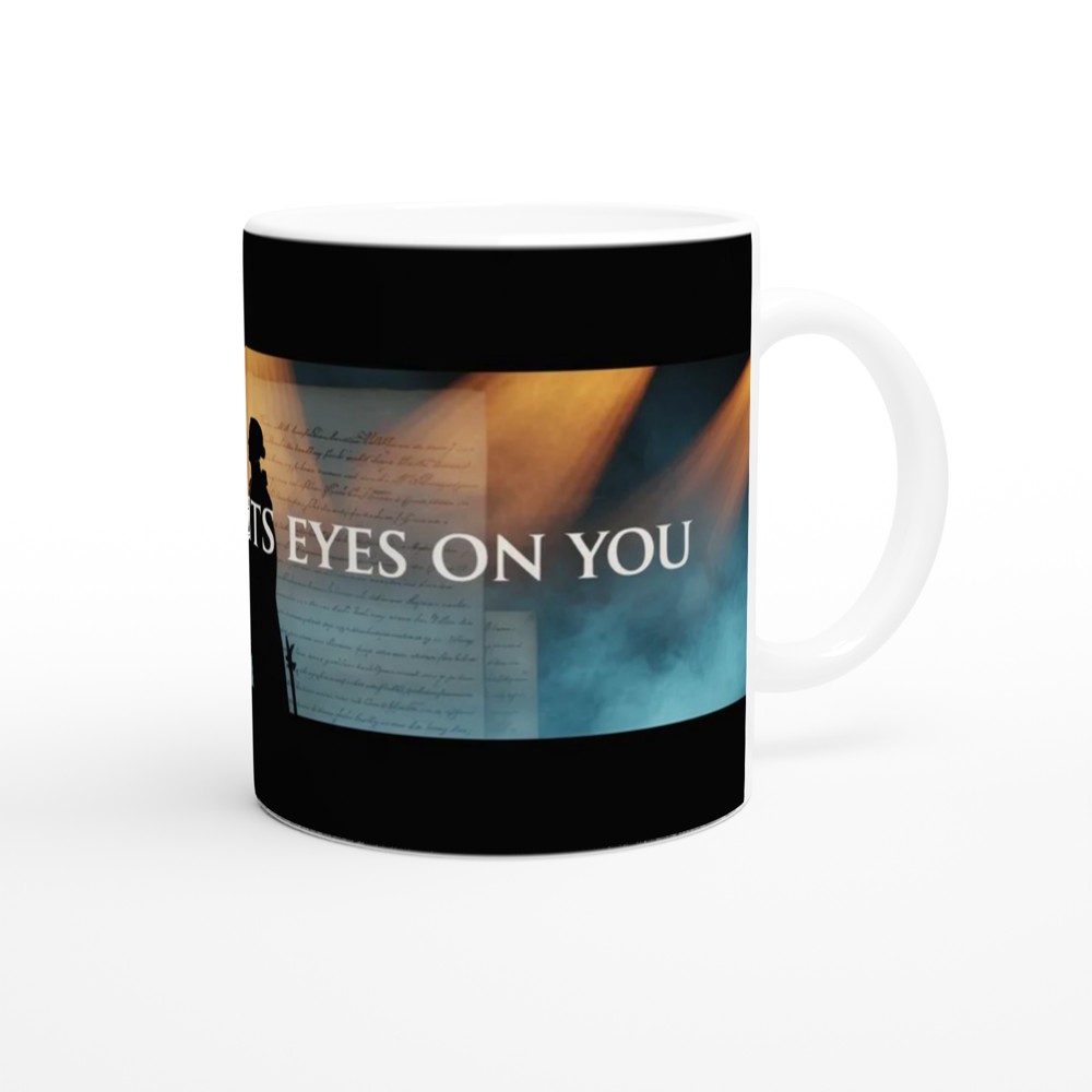 History Has Its Eyes On You - Historical Silhouette Mug — view 12
