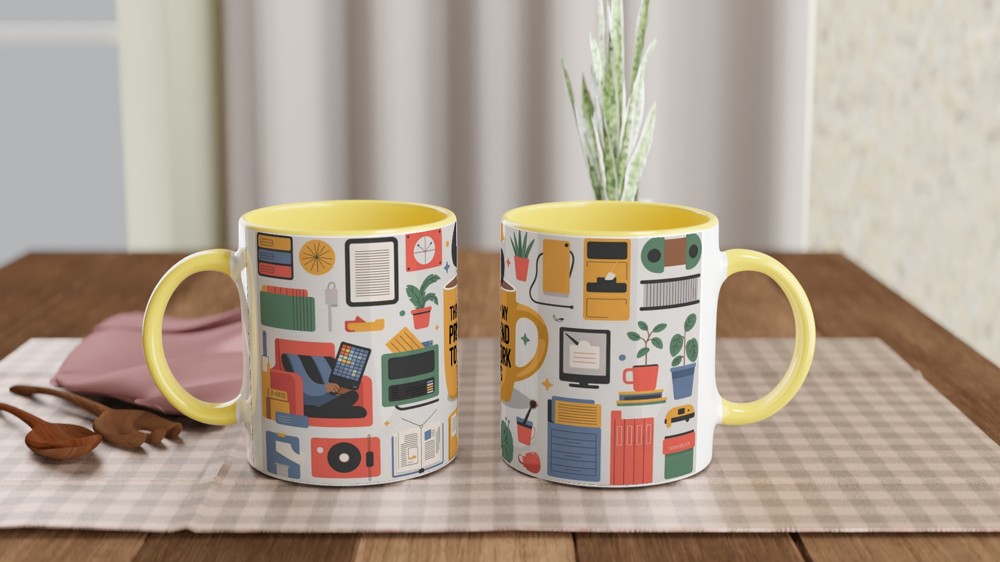 Pretend to Work Mug | Funny Office Humour Gift | Colleague Leaving Present | Secret Santa Work Joke Mug — view 8